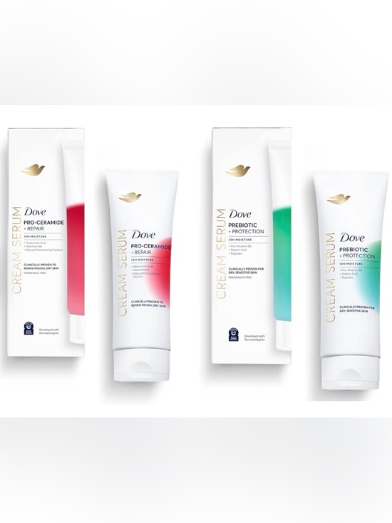 Other - Dove Body Cream Serum Set Prebiotic + Pro-Ceramide 8oz New (2)